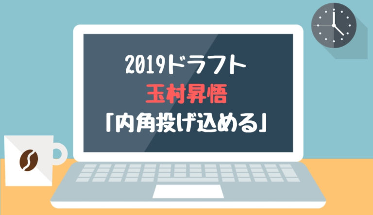 ドラフト2019候補 玉村昇悟（丹生）「内角投げ込める」